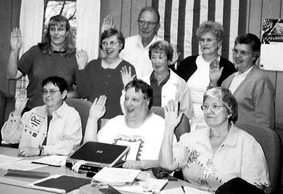 First Commissioners Sworn In
