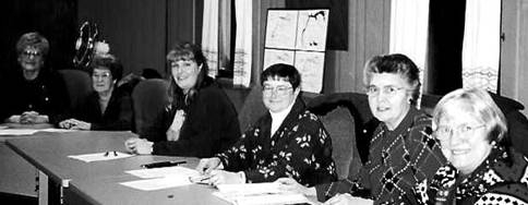 First Official Meeting in Old Town Hall